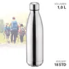 Weis 12991 Isolierflasche 1l Edelstahl, silber Produktbild-Vorschau 2