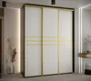 MEBLE KRYSPOL Davos 10 Schrank, drei Türen - 235,2x190x60 Produktbild-Vorschau 2
