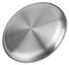 TRANKIELO® - Lot de 4 assiettes de service en acier Voir les images du produit 3