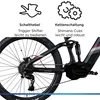 Vélo électrique Zündapp X1000 VTT tout suspendu 29 pouces Voir les images du produit 7