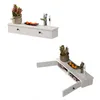 Étagère Murale Blanche - Meubles De Rangement Modernes Pour Voir les images du produit 2