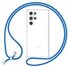 Průhledný kryt s řetízkem pro Samsung Galaxy S23 Ultra Blue Náhled obrázku produktu 1