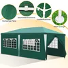 Ikodm Pavillon 3x6 m Grün Gartenpavillon Partyzelt mit Produktbild-Vorschau 5