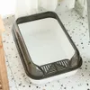 Livingandhome Katzentoilette offenes Katzenklo ohne Deckel Produktbild-Vorschau 2