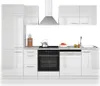 Kuchynský kút Vicco Optima Biela vysoký lesk/biela 270 cm Náhľad obrázku produktu 7