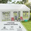 Outsunny panel boczny z oknem, ściana boczna do pawilonu Podgląd zdjęcia produktu 4