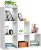 MIADOMODO® Treppenregal - Weiß, 6 Fächer, 97,5x29x97,5 cm, Produktbild-Vorschau 5