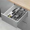 metaltex Schubladen-Organizer Multi-Fit ABS grau Produktbild-Vorschau 2