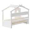 Flieks Kinderbett Hausbett mit Ausziehbett 90x190cm, Produktbild-Vorschau 11
