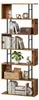 VASAGLE Vintage S-Förmiges Bücherregal Standregal mit 7 Produktbild-Vorschau 10