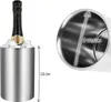 com-four® Flaschenkühler - Sektkühler - Eiswürfelkühler aus Produktbild-Vorschau 4
