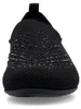 Rieker Damen Slipper Mesh schwarzer Strass Gummizug 51989, Produktbild-Vorschau 36