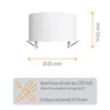 SSC-LUXon LED Einbauspot weiß gold rund - flach, dimmbar & Produktbild-Vorschau 5