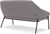 Sofa 2 Sitzer Leder Zweisitzer Sitz Polster Design Produktbild-Vorschau 1