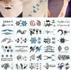 Temporär Tätowierung Tattoo Körperkunst Kleine Bögen Tattoo Produktbild-Vorschau 1