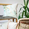 Kissen Deko von Lysel - mint Marmorlook 50x50 Polyester Produktbild-Vorschau 3