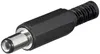 Goobay DC-Stecker mit Knickschutz - Bohrung 2,1 mm x 5,5 mm Produktbild-Vorschau 1