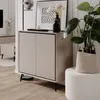 finori Arona 01A Kommode, sand / schwarz Maß: B x H x T ca. Produktbild-Vorschau 7