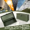 Deichselbox Grün Werkzeugkasten Truckbox Alu Box Anhänger Produktbild-Vorschau 6