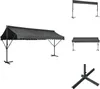 vidaXL Voľne stojaca markíza 500x300 cm antracitová - Náhľad obrázku produktu 1
