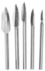 5 pièces/kit d'outils de gravure sur bois Fraise racine Voir les images du produit 1