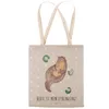 Mr. & Mrs. Panda Tote Bag Otter Seerose - Grau Pastell - Produktbild-Vorschau 3