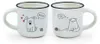 Legami Espresso For Two 2 Coffee Mugs Dog And Cat, 2-tlg., Anteprima dell’immagine prodotto 1
