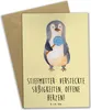 Mr. & Mrs. Panda Grußkarte Stiefmutter Herzen - Gelb Produktbild-Vorschau 1