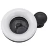 A close-up studio shot of a clip-on ring light for a phone camera. Produktbild-Vorschau