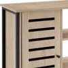 Buffet 71x32x82cm - Bois clair industriel, Chêne Sonoma, Voir les images du produit 8