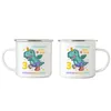 Roooaarr Ich Bin 3 Emaille Tasse Dinosaurier Dino T-Rex Produktbild-Vorschau 3