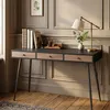 Schreibtisch 'Tumba' mit 3 Schubladen 115 x 48 x 76 cm Produktbild-Vorschau 8