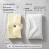 Ergonomisches Therapie-Nackenkissen aus Memory Foam, Produktbild-Vorschau 6