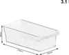 3er Set Kühlschrankorganizer LOFT, Ausführung:Set Produktbild-Vorschau 3