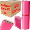 Koeriersveloppen, roze, XL, 500 x 600 mm – 50 stuks Productafbeelding-voorbeeld 9