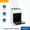 Exquisit Gasherd TF 6 GT-4 | Gas-Standherd | Gaskochfeld | Produktbild-Vorschau 3