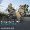 Helavo 2 in 1 Rollator & Rollstuhl in Einem - Faltbarer Produktbild-Vorschau 4