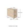 Unterbeckenschrank Badschrank Waschbeckenschrank "Bogota I" Produktbild-Vorschau 7