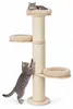 Relaxdays, rascador para gatos, con 3 plataformas para Vista previa de la imagen del producto 1