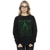 The Matrix - Sweatshirt für Damen BI29888 (XXL) (Schwarz) Produktbild-Vorschau 2