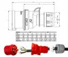 CEE-Adapter 32A, Starkstrom-Adapter 5-polig auf 16A 5-polig Produktbild-Vorschau 8