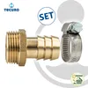 tecuro Sauger Schlauchtülle Ø 11,5 mm x 1/2 Zoll AG und W4 Produktbild-Vorschau 2