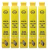Five yellow ink cartridges are lined up against a white background. Produktbild-Vorschau