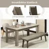 Esstisch aus Holz 160 x 80 cm großer Tisch rechteckig Produktbild-Vorschau 5