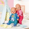 BABY born Strampler Blau, 43cm Produktbild-Vorschau 3
