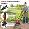 GOPLUS elektrische Motorhacke, klappbarer Bodenhacken, 750 Produktbild-Vorschau 2