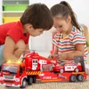 Malplay Feuerwehr Lkw Hubschrauber Auto Spielfahrzeuge 1:16 Produktbild-Vorschau 16
