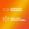 Marketing image with icons and text indicating product features. Produktbild-Vorschau