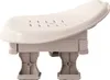 A side view of a beige spa seat with drainage holes on top, supported by four legs. Náhled obrázku produktu