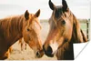 MuchoWow® Poster Pferd - Strand - Tiere 180x120 cm - Produktbild-Vorschau 1
